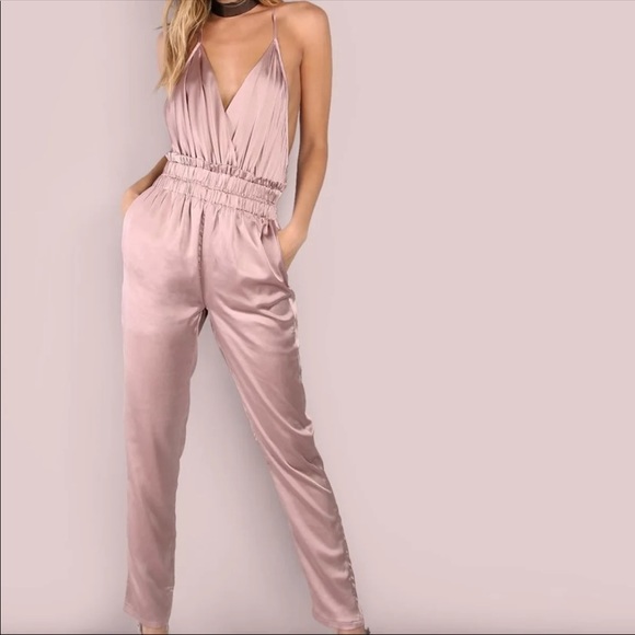 Silk jumpsuit